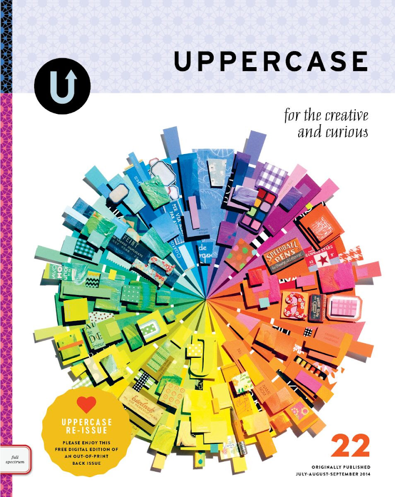 Uppercase Magazine 22 with Shelley Davies cover art