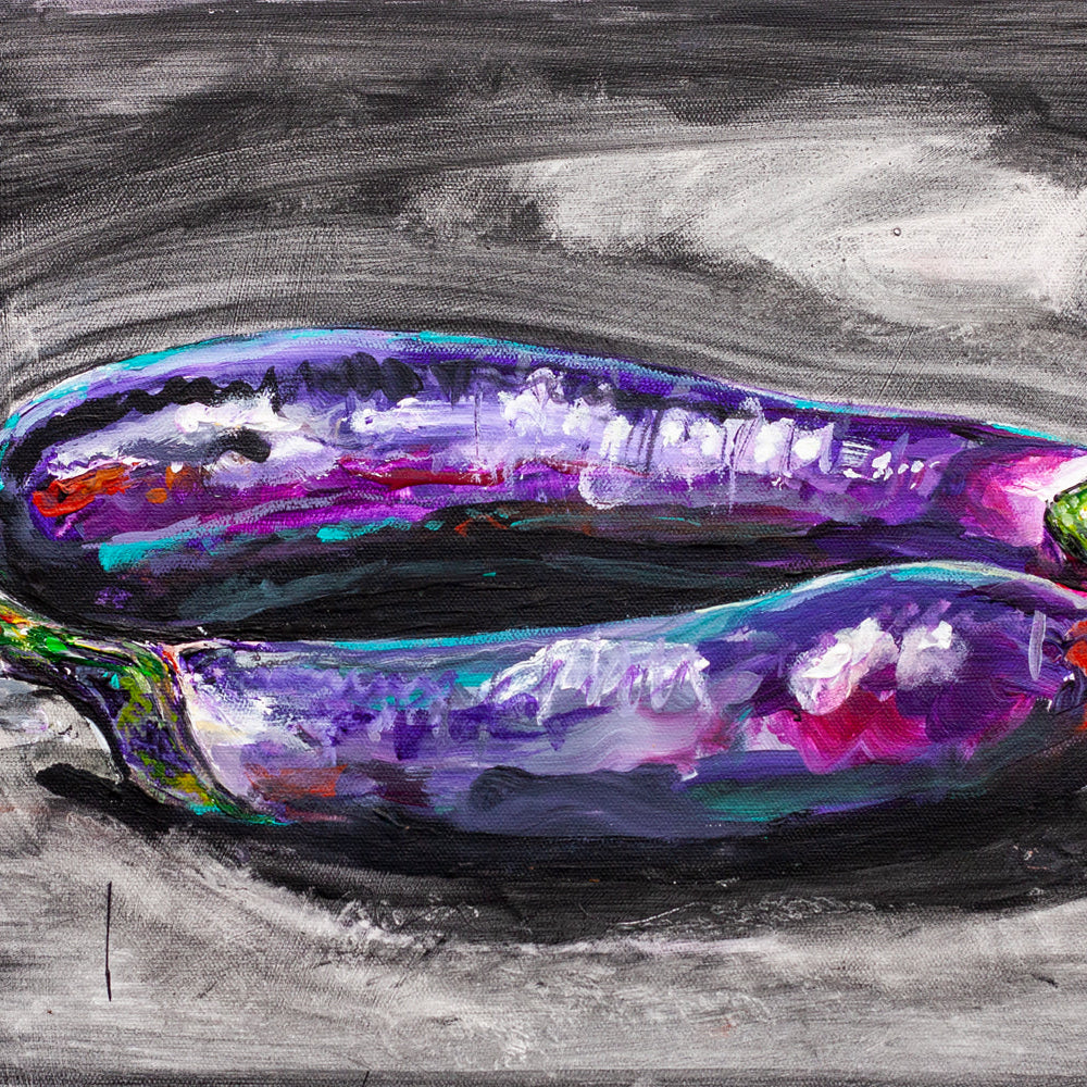 
                      
                        Two Aubergines No. 5
                      
                    